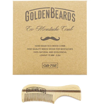 ECO MOUSTACHE COMB 7.5 CM